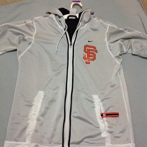 Nike giants light weight jacket
